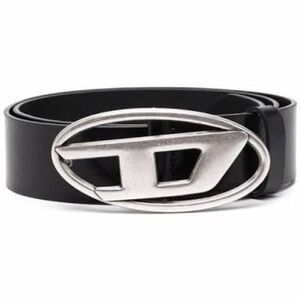 Diesel Black Belt with Silver Buckle